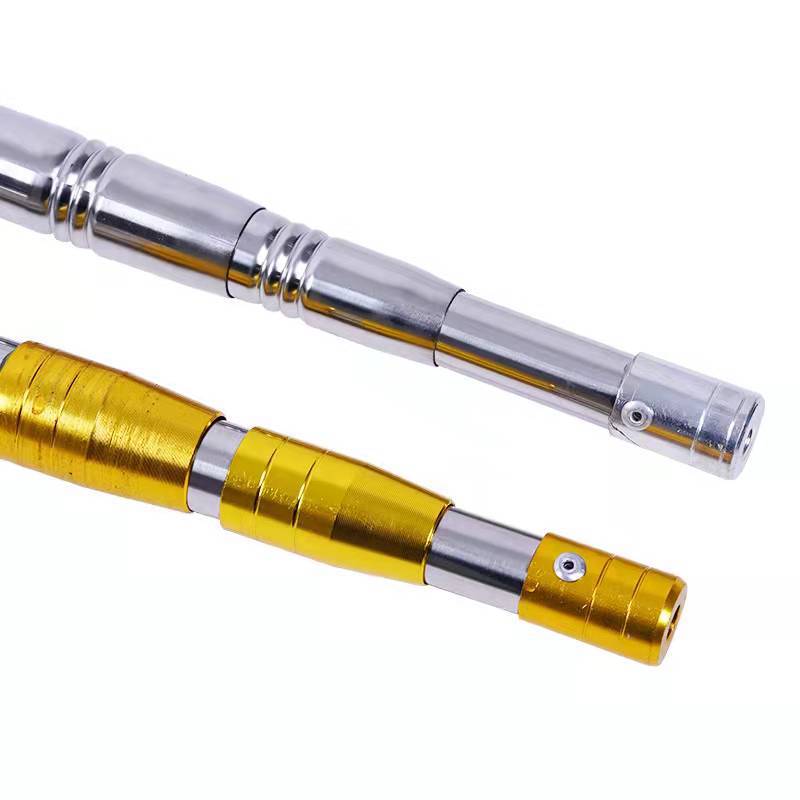 Manufacturer wholesale stainless steel fishing net rod, fishing net rod, thickening and reinforcement, telescopic fishing net rod