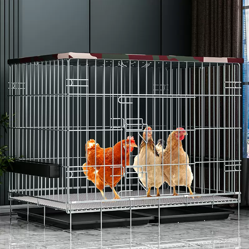 鸡笼大号加粗鸡笼子家用室内室外养鸡笼鸡窝鸡舍鸭笼折叠养殖笼