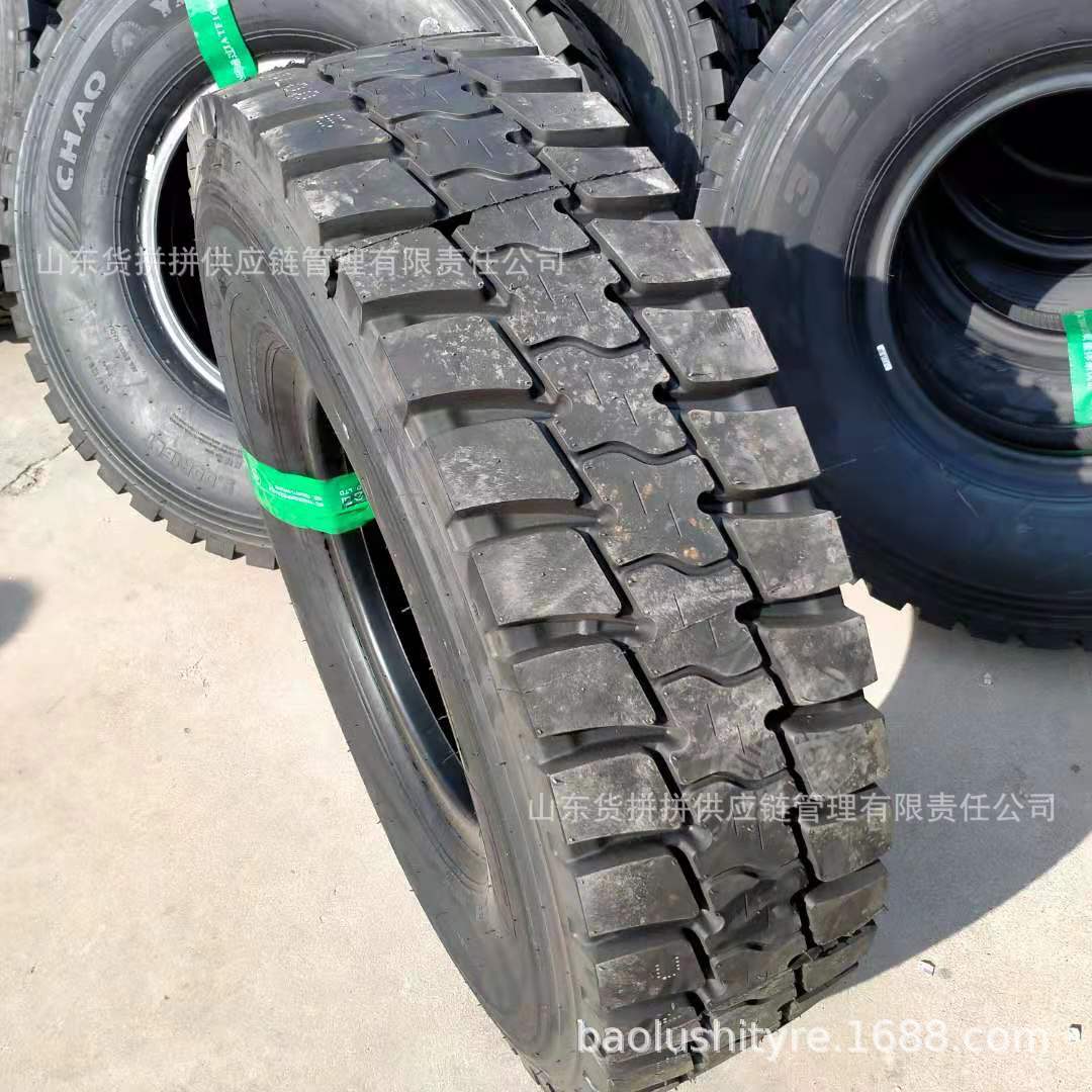9.00R16  卡车钢丝轮胎 拖车 改装车轮胎 块花