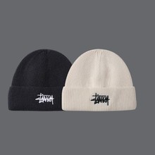 针织帽子男士冬季潮牌大头围包头冷帽韩版百搭保暖毛线帽女显脸小