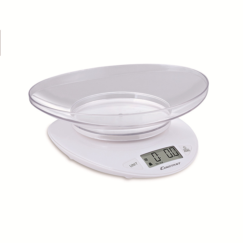 家用電子廚房秤帶托盤食品食物烘焙秤迷妳小型稱5kg電子稱