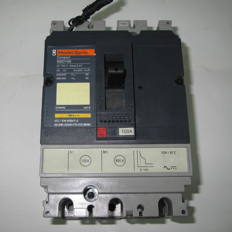 原装正品NSD100 3P 100A梅兰日兰空气开关塑壳式断路器