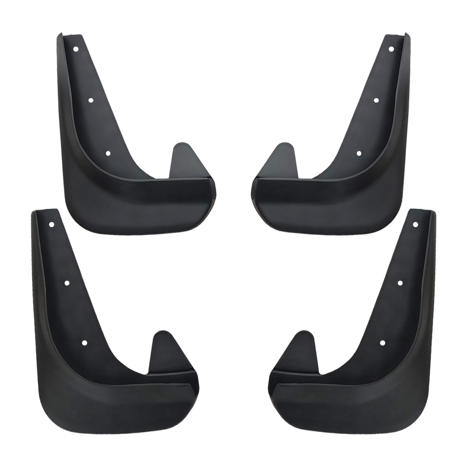 Suitable for universal small-sized car mud flaps, 4-piece set, foreign trade cross-border mud flaps, exterior modification