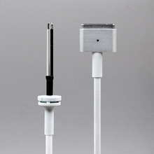 适用苹果笔记本macbookair/pro充电器8字尾牙刷头电源dc线适配器