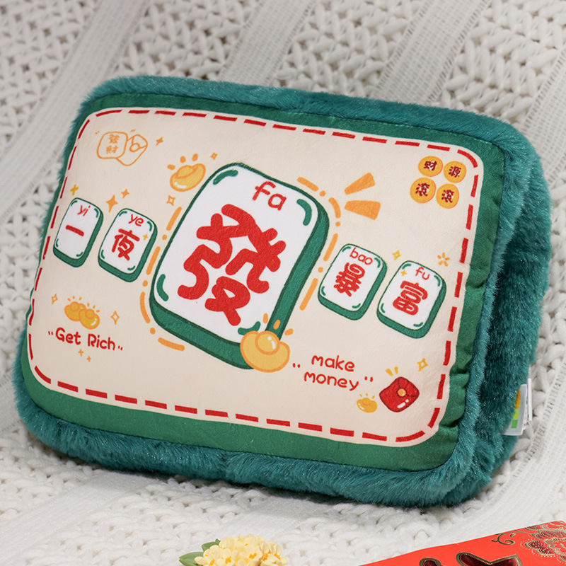 Guochao mano caliente artefacto almohada abrazo colcha almohada siesta 3 - en - 1 manta de oficina reunión anual regalo de Año Nuevo