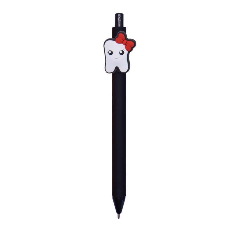 クロスボーダー新しい漫画歯ボールペン pvc 広告ペン学生ゲルペンパーソナライズ diy ペンかわいいボールペン|undefined