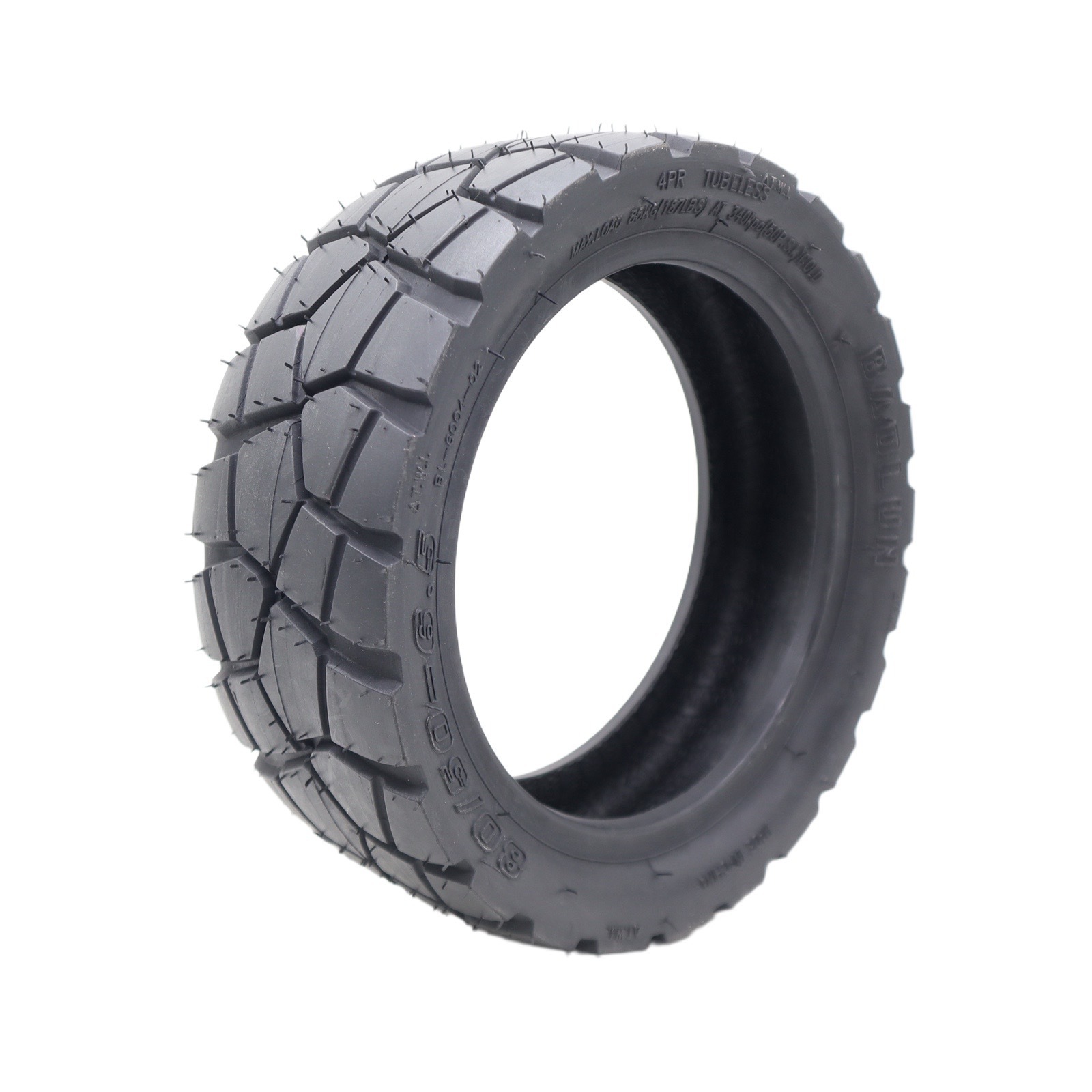 80/50-6.5 Off-Road Vacuum Tire Electric Scooter Vacuum Tire 10 Inch 80/50-6.5 Thickened Version