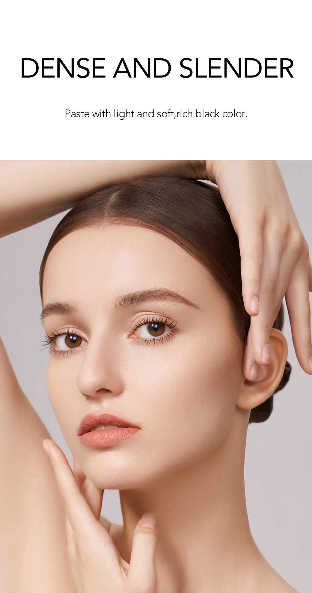 Cross-border SHEDOES Kangaroo Mascara: Waterproof, Thick, Long, Curling, Long-lasting, Big Eyes 4D Mascara Specification drawing