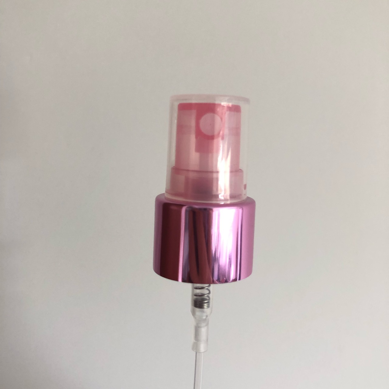 24牙电化铝喷雾头pp塑料按压式泵头香水酒精花水喷雾头 香水喷雾