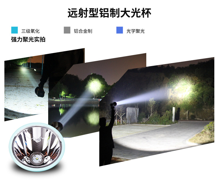 Fire flashlight special light flashlight for fire protection hotel guest room emergency escape flashlight for factory