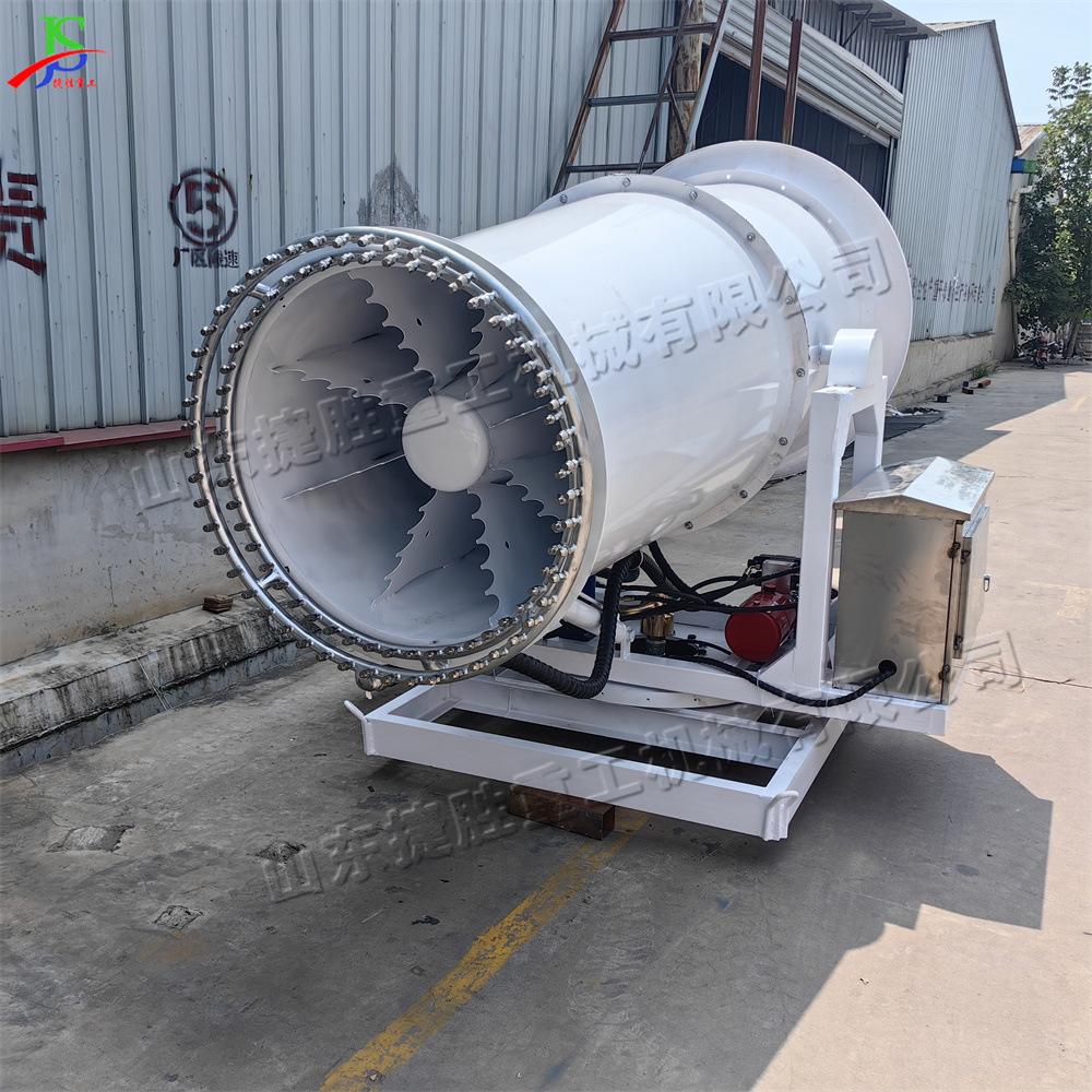 máquina de pulverización de polvo para la construcción de edificios máquina de pulverización de niebla remota industrial tipo torre alta planta de apilamiento de materiales