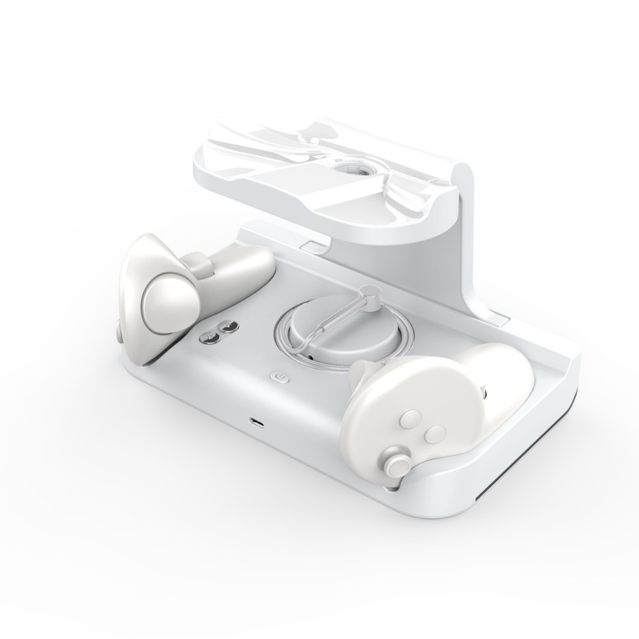 Nuevo Meta quest3 headwear base de carga con colorido VR mango asiento de carga quest3 accesorios del juego