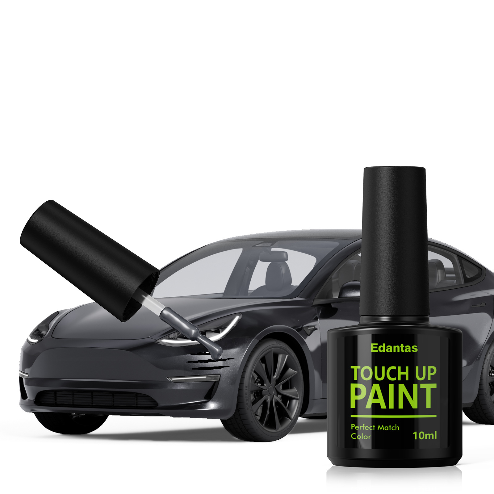 Touch Up Pen | Qìchē Sheet Metal Spray Repair - tesla-special-car-paint-space-grey