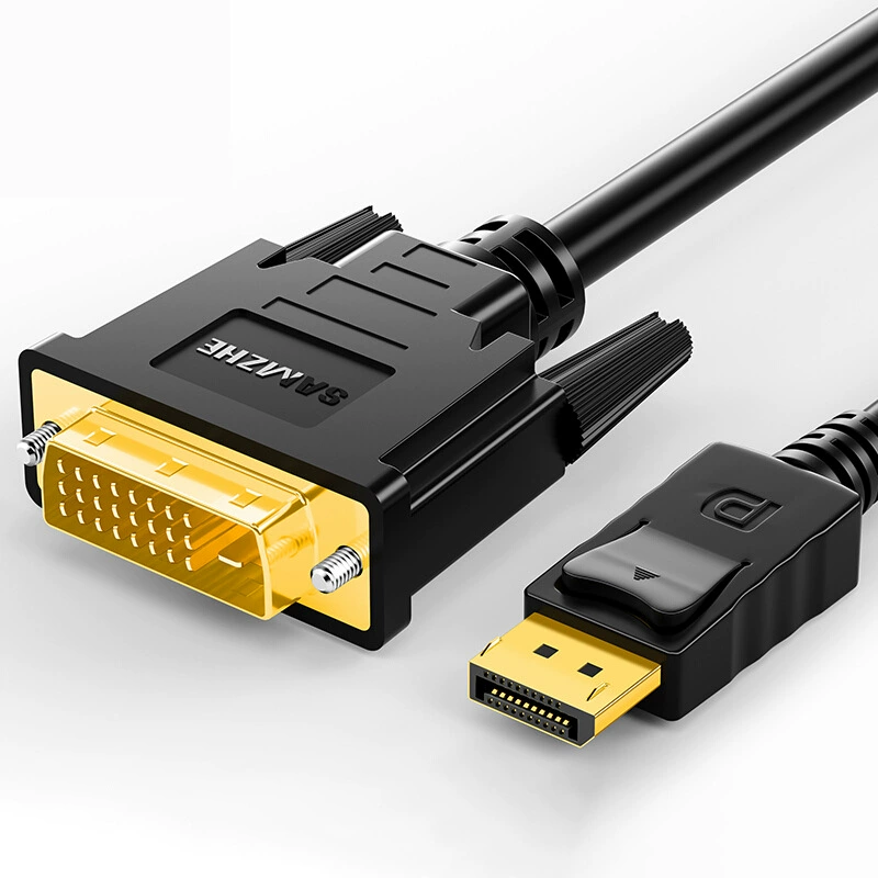 Кабель Yamazawa DP к DVI, линейный HDMI DisplayPort к DVI, роторный, общественный, подключение компьютера к телевизору