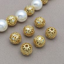 18K�~���������ɫ�Ƕ�ʯ�����ֹ�diy������ψA��ɢ���������