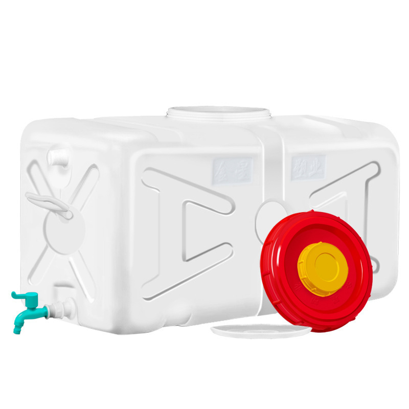 Tanque de plástico cuadrado gran cubo de plástico cubo de almacenamiento doméstico cubo de agua rectangular tanque de agua de gran capacidad torre de agua Zhao Zhiwu image 6