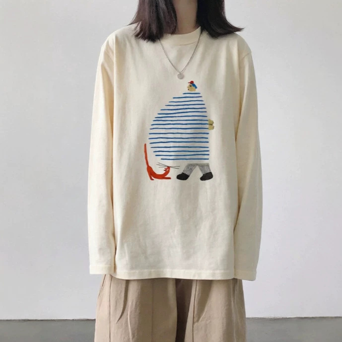 살구색(긴소매)