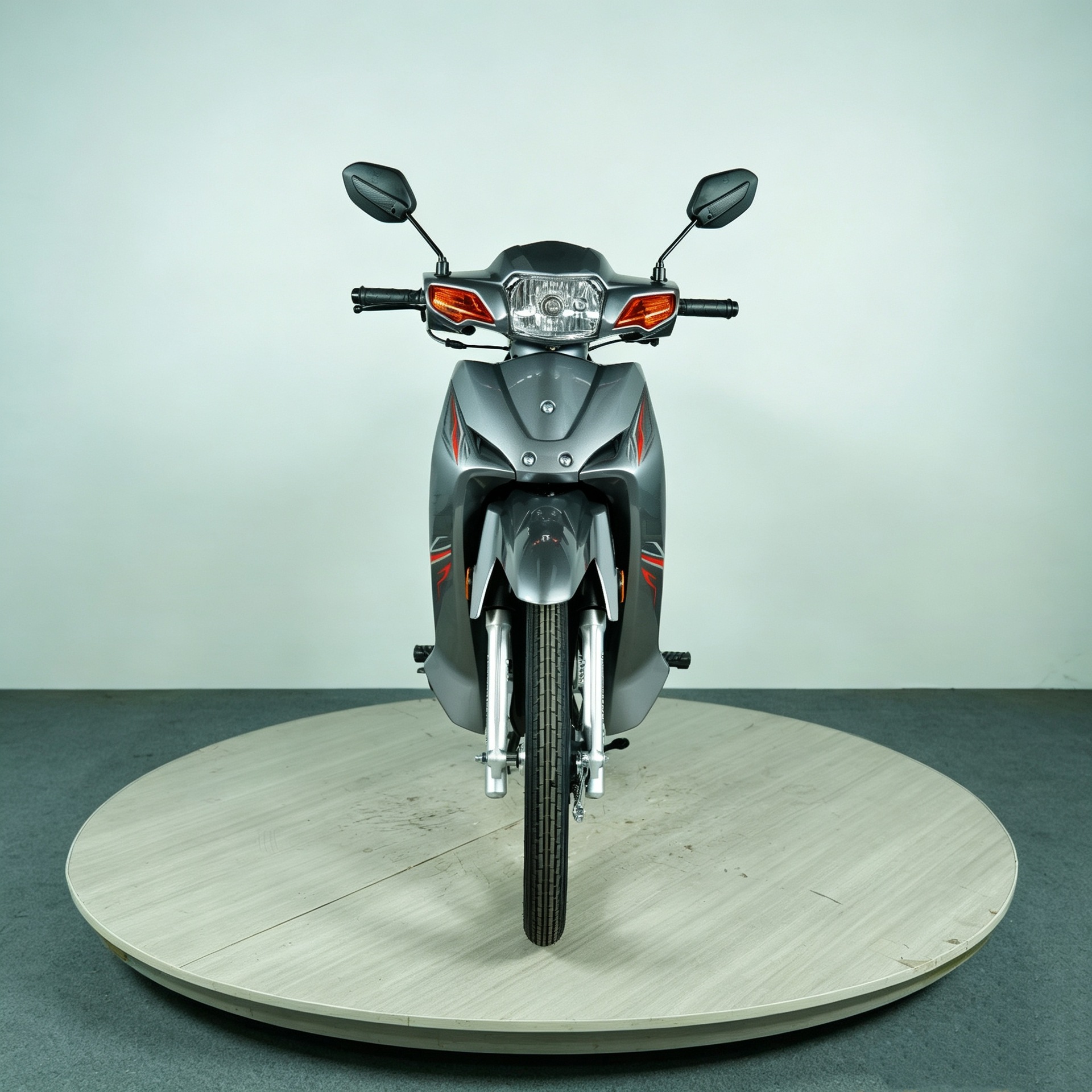 Ud110 Classic Curved-Beam Fuel-Powered Motorcycle with High Range and Low Fuel Consumption, Suitable for Urban and Rural Travel, Home Commuting, and Export