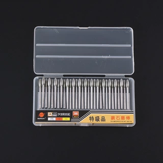 G针皮蛋形磨头 定制枣核琥珀蜜蜡雕刻工具杨氏氮化硼金刚石磨头