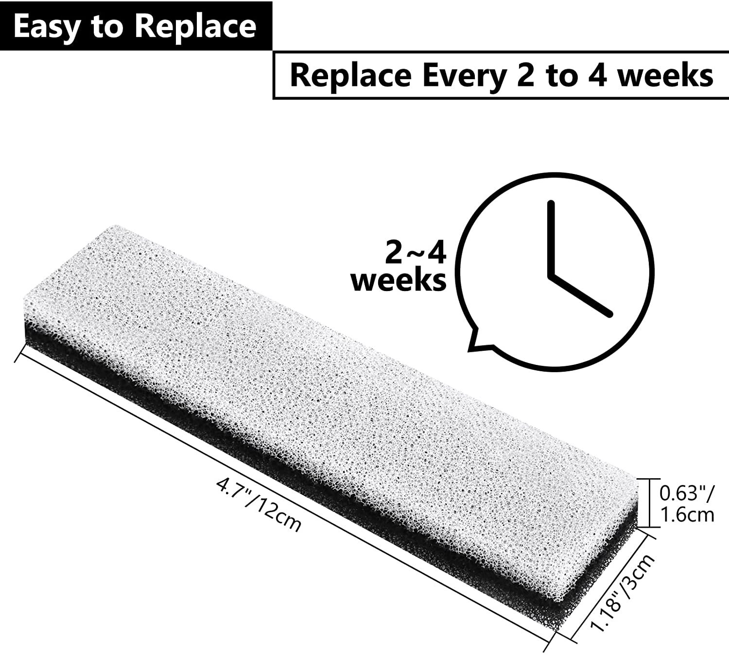 WF020 elemento filtrante 8 Pack