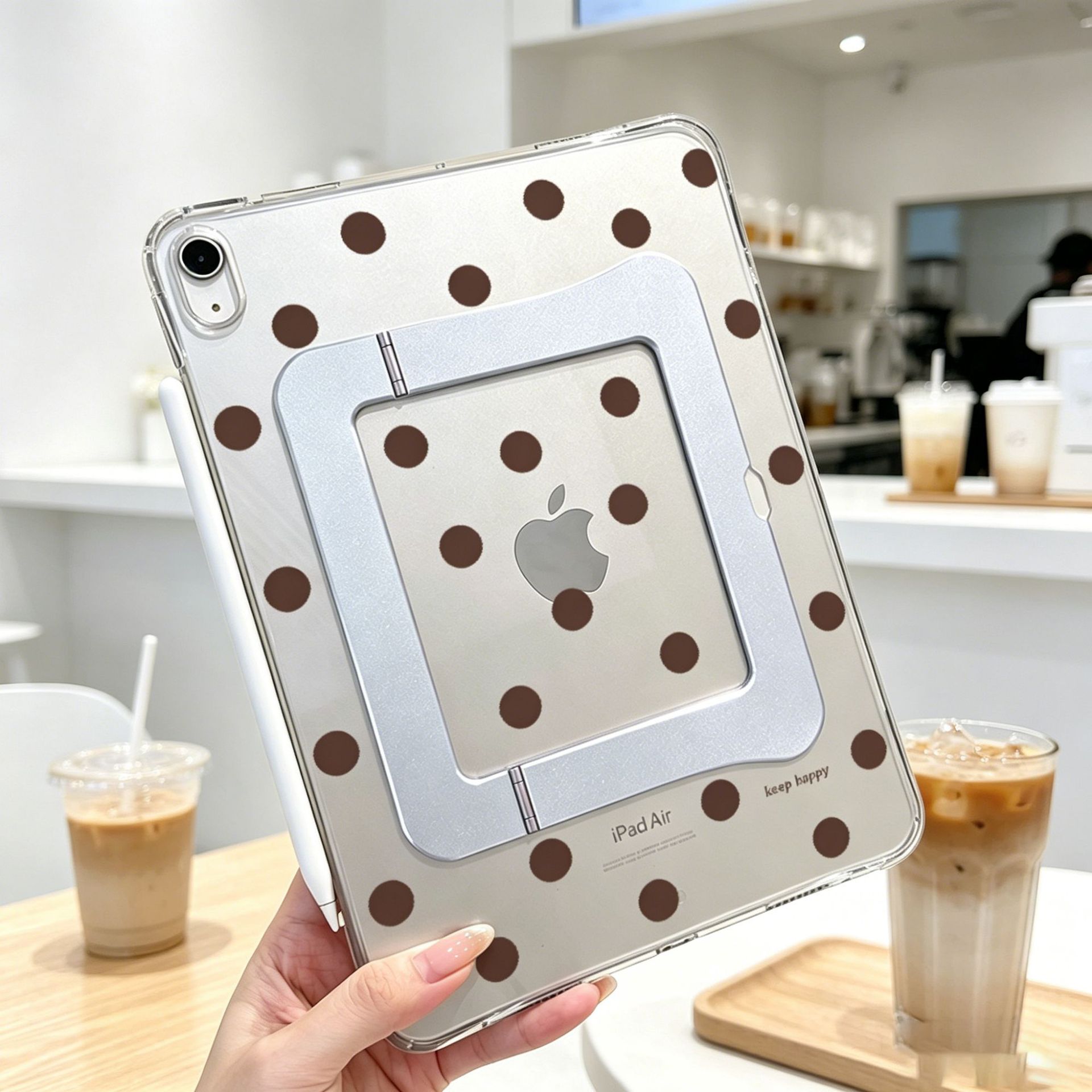 Funda Acrílica Antidoblado con Soporte para iPad Air 8/Pro/11ª Generación Anticaídas image 12