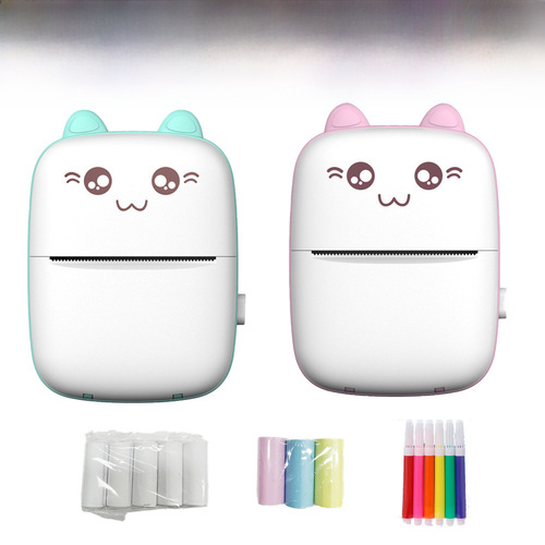 Cross-border mini C9 small portable printer, take photos to search questions, photo thermal printing, student mistakes, factory