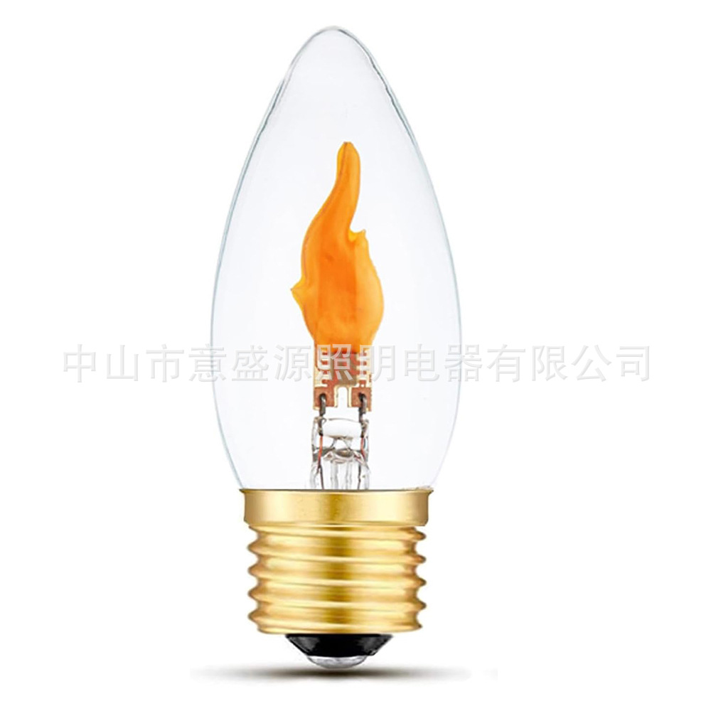 火焰灯尖泡-E26