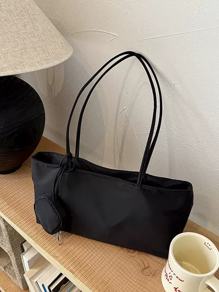 Nylon large-capacity bag for women, 2026 new model, high-end feel, underarm bag, versatile for daily commuting, baguette bag, tote bag