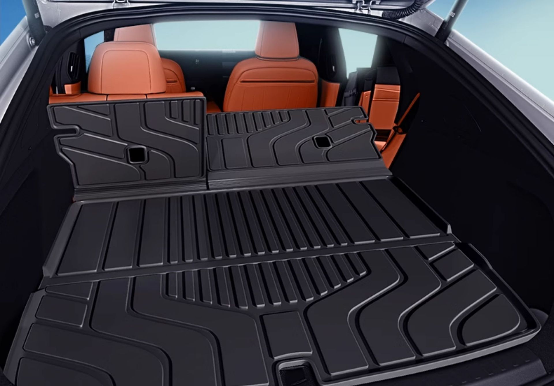 Suitable for Toyota Platinum 3X Trunk Mat Tpe25 New Special Integrated Trunk Mat Car Modification Supplies