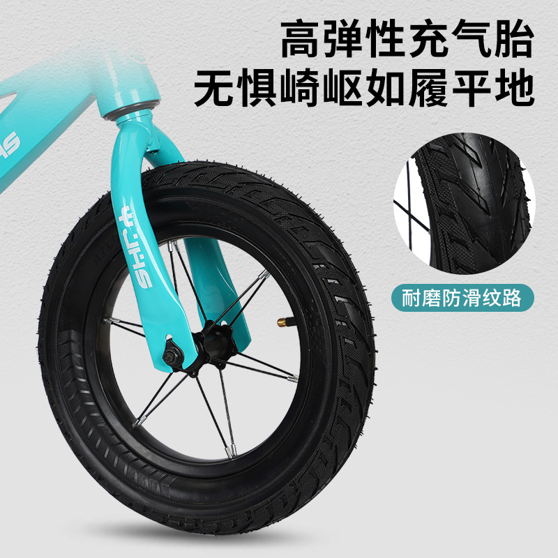 Bicicleta de equilibrio para niños de aleación de magnesio, bicicleta de equilibrio de 12 pulgadas, bicicleta de equilibrio de 14 pulgadas sin pedales, bicicleta de juguete, bicicleta de equilibrio para bebés