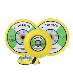 5inch Pneumatic Grinder Base Sandpaper Suction Cup 2-Inch 3inch 4inch Flocked Sandpaper Sheet Self-Adhesive Disc Polishing Disc