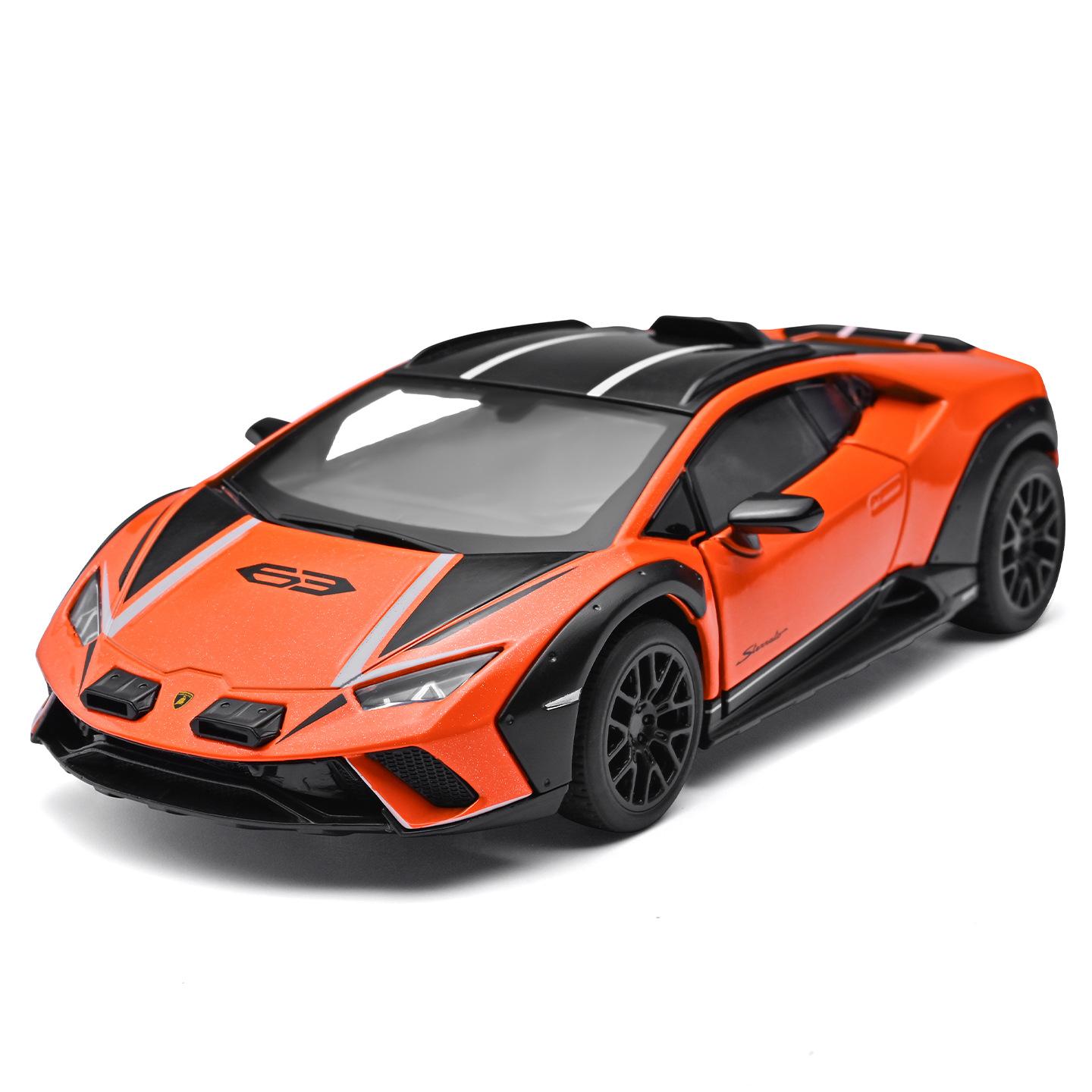 La versión original autoriza 1: 32 Lamborghini Mavericks Alloy car Lighting back Power car zhongkong exquisita decoración de tendencia