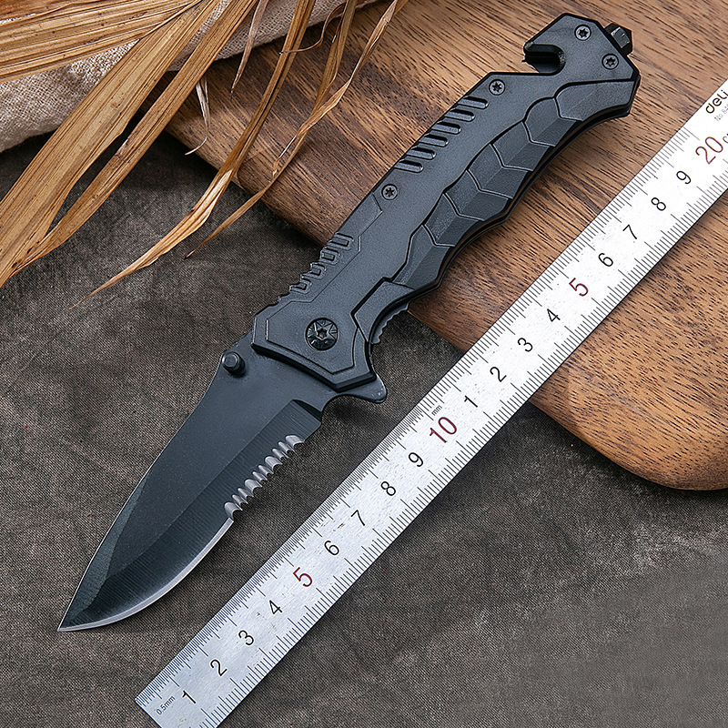 户外折叠刀防身锋利随身高硬度迷你野外露营多功能不锈钢折刀