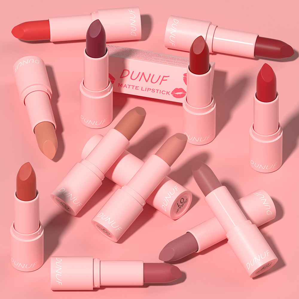 Check it out! Link Disclaimer - Exclusive for Foreign trade :DUNUF 12-color matte lipstick undefined