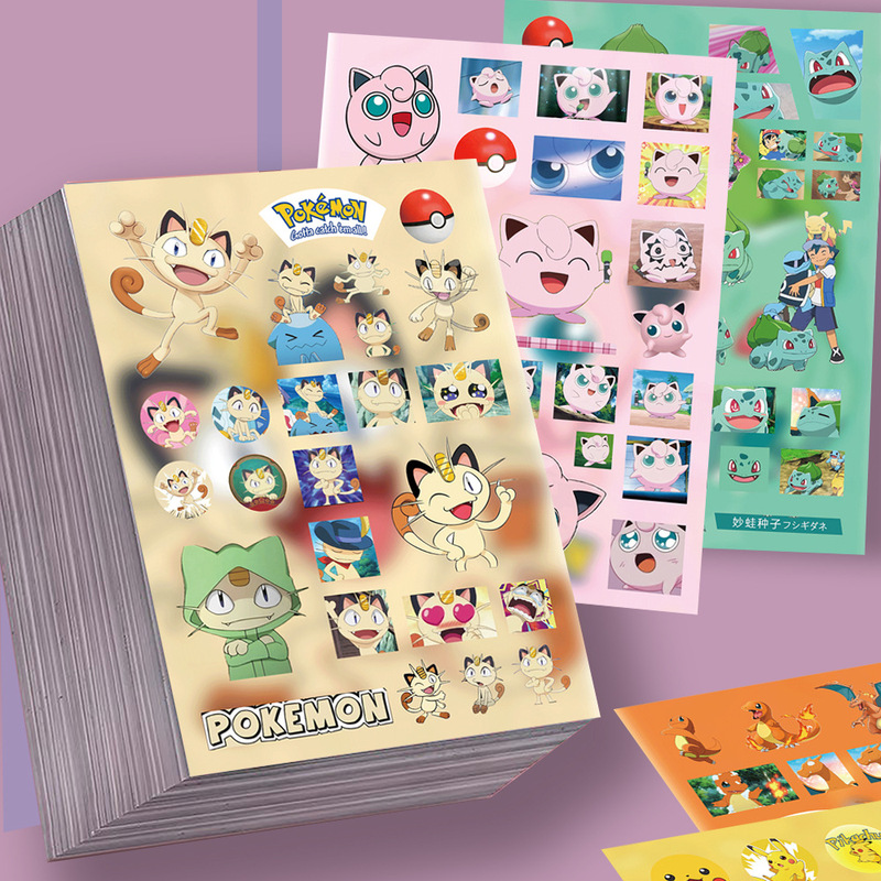 8 Pieces of Pokémon Die-Cut Stickers, Two-Dimensional Cartoon Animation, Bulbasaur and Jigglypuff Collage Material, Waterproof Stickers 8 Pieces of Pokémon Die-Cut Stickers, Two-Dimensional Cartoon Animation, Bulbasaur and Jigglypuff Collage Material, Waterproof Stickers