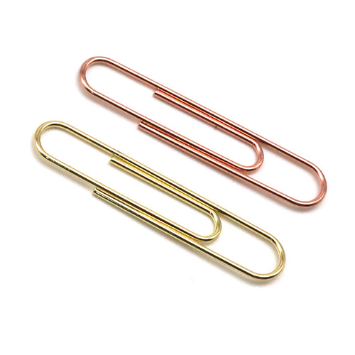Golden Paperclip Creative Office Supplies Paperclip Exam Folder 50mm Paperclip Clip Wholesale