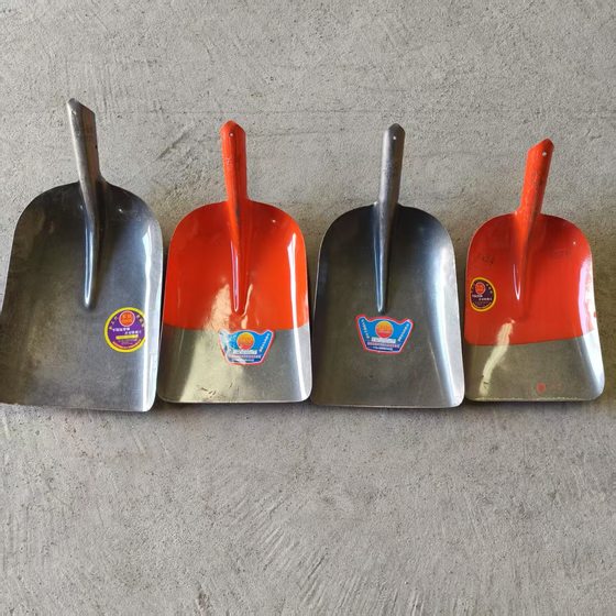 coal shovel coal shovel large coal shovel manganese steel shovel agricultural shovel sand digging tool coal shovel large shovel snow shovel wooden handle