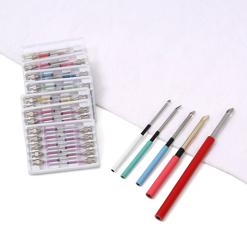 Трансграничные горячие продажи простые в использовании стежки для вышивки с заменяемой головкой