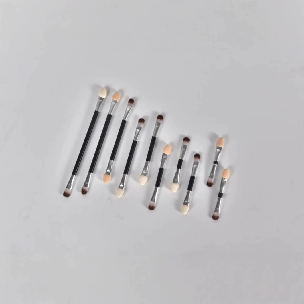 D112 Оптовая двусторонняя палочка для теней, кисть для теней, спонж для теней, инструмент для макияжа глаз