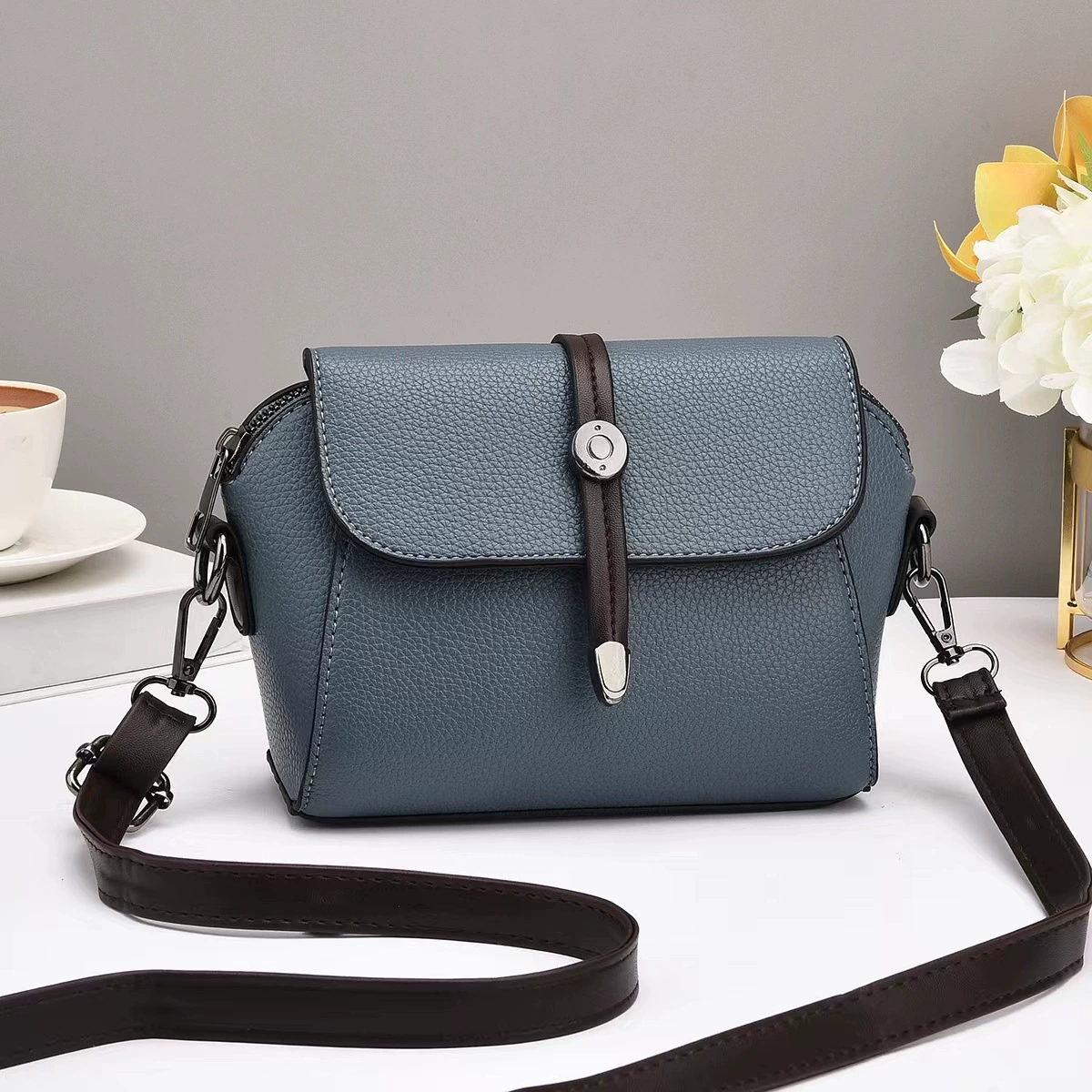 Новая минималистская трансграничная дикая ретро сумка женская модная ручная сумка на плечо