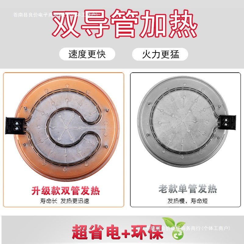 电饼铛家用加深加大多功能电煎锅商用煎单面包锅烙饼锅煎饼锅新款