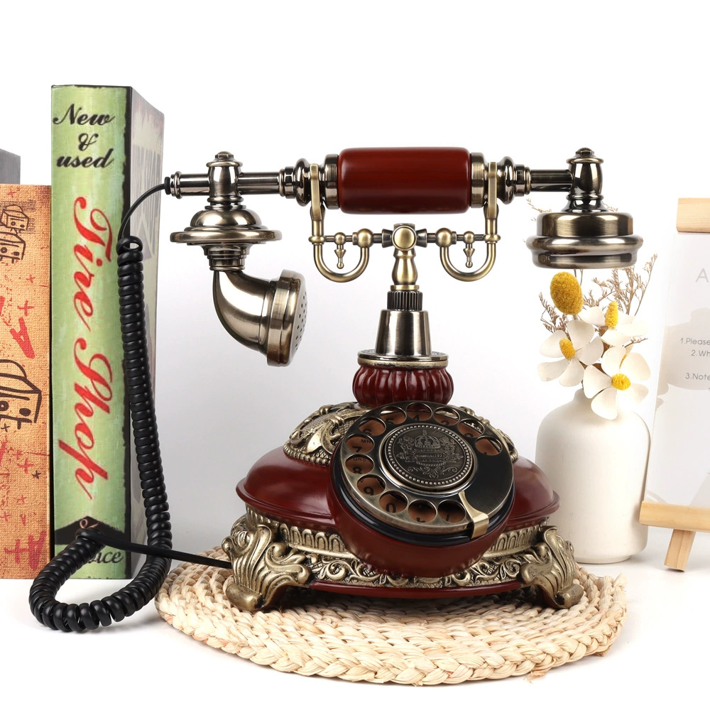 Трансграничный новый старинный телефон записи свадебные сообщения телефон стационарный ретро винтажный телефон оптом