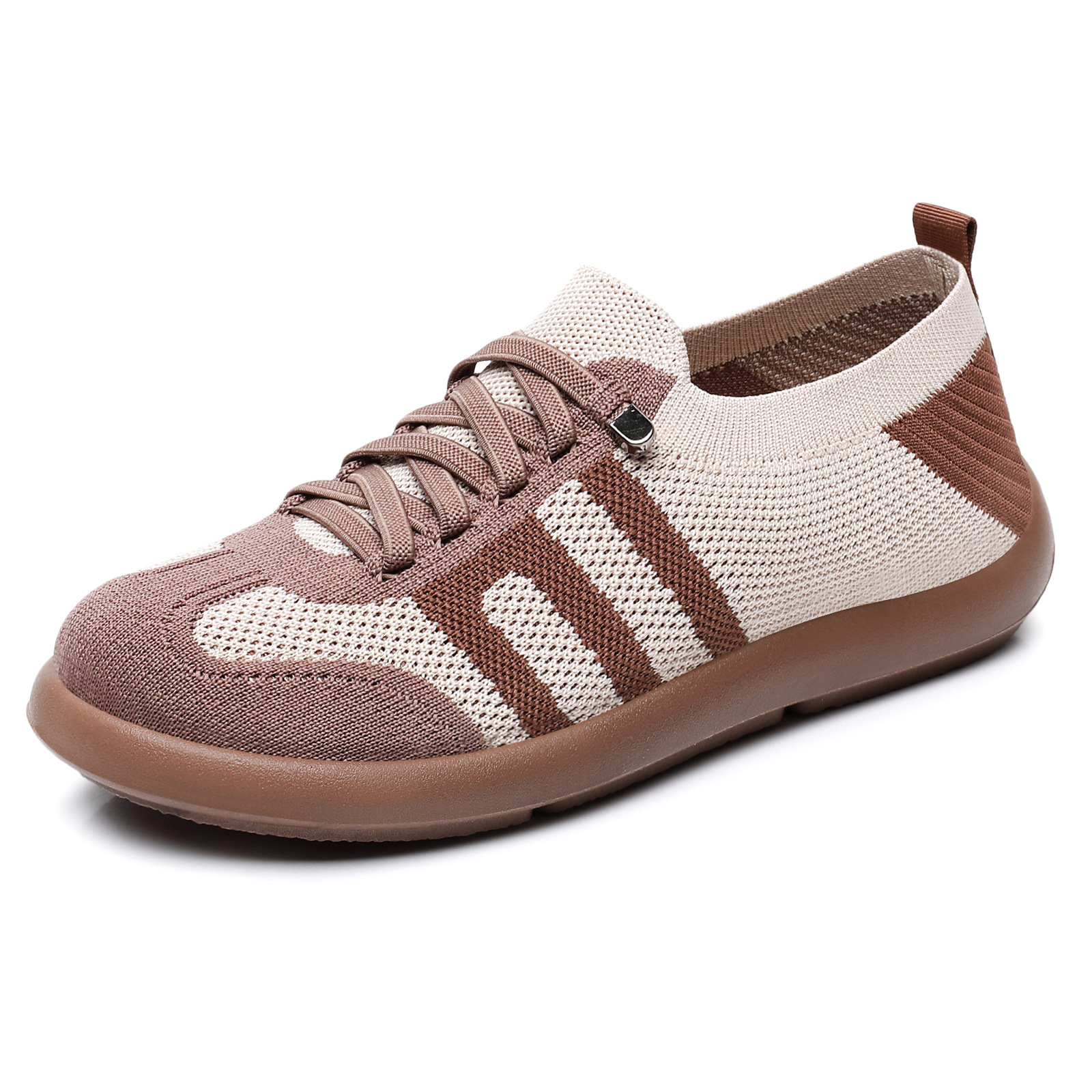 Zapatos de Mujer, Versátiles, Estilo Primavera, Nuevos, Zapatos Deportivos Alemanes, Tejido Transpirable, Zapatos Casuales, Zapatillas Planas y Cómodas al por Mayor
