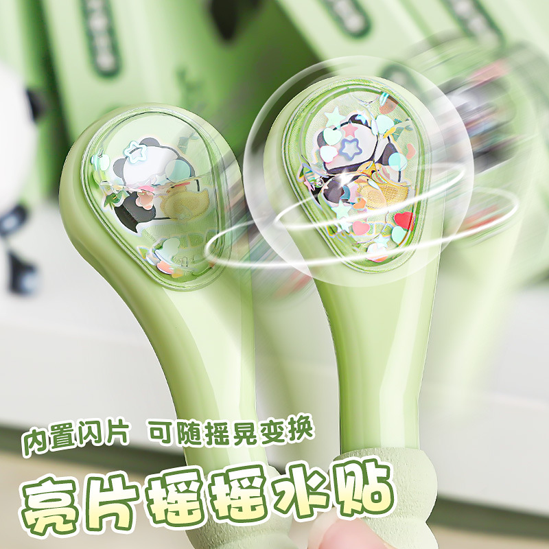 咔巴熊3124軟握筆式修正帶ins卡通創意便攜式塗改帶大容量改正帶