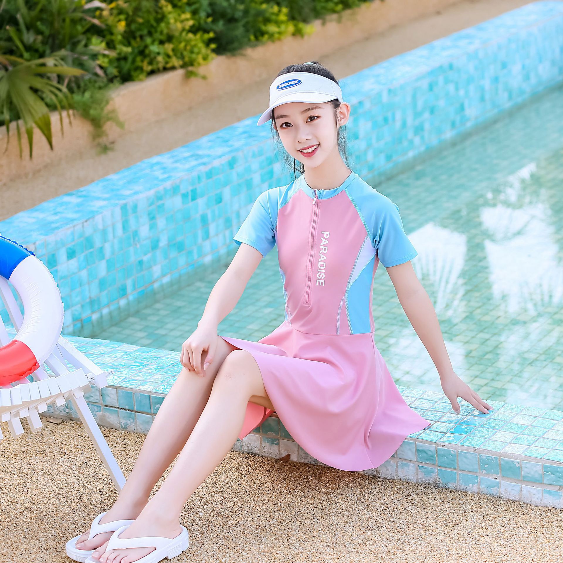children's cute quick dry swimwear