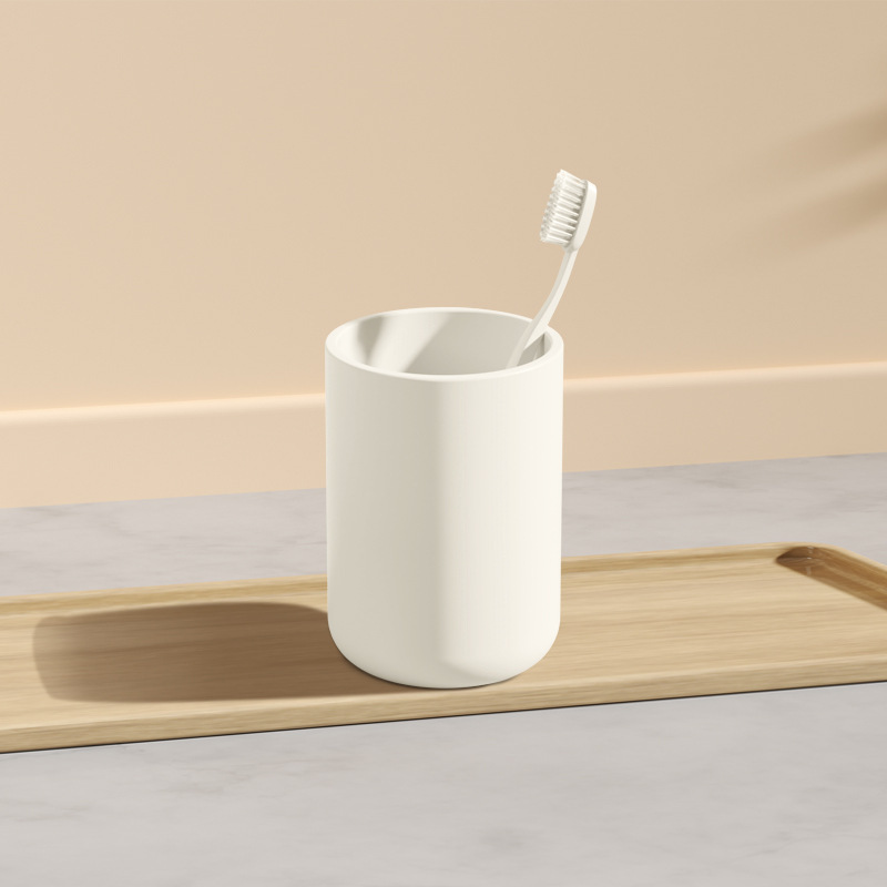 Tandborstglas i japansk stil för par till badrummet_voghion.com