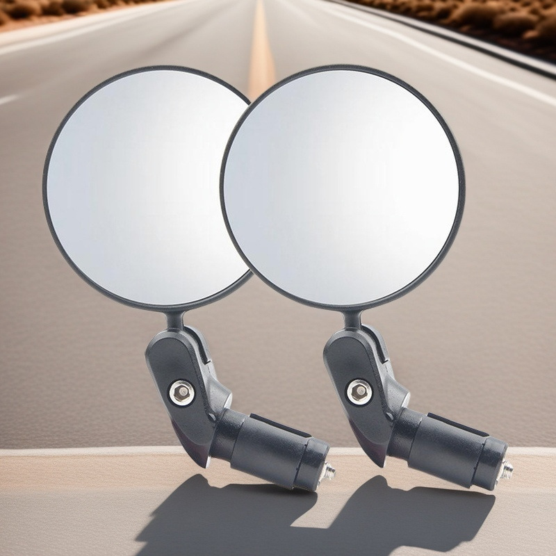 New Bicycle Rearview Mirror Mountain Road Bike Foldable Convex Rearview Mirror Universal Reflector Riding Equipment