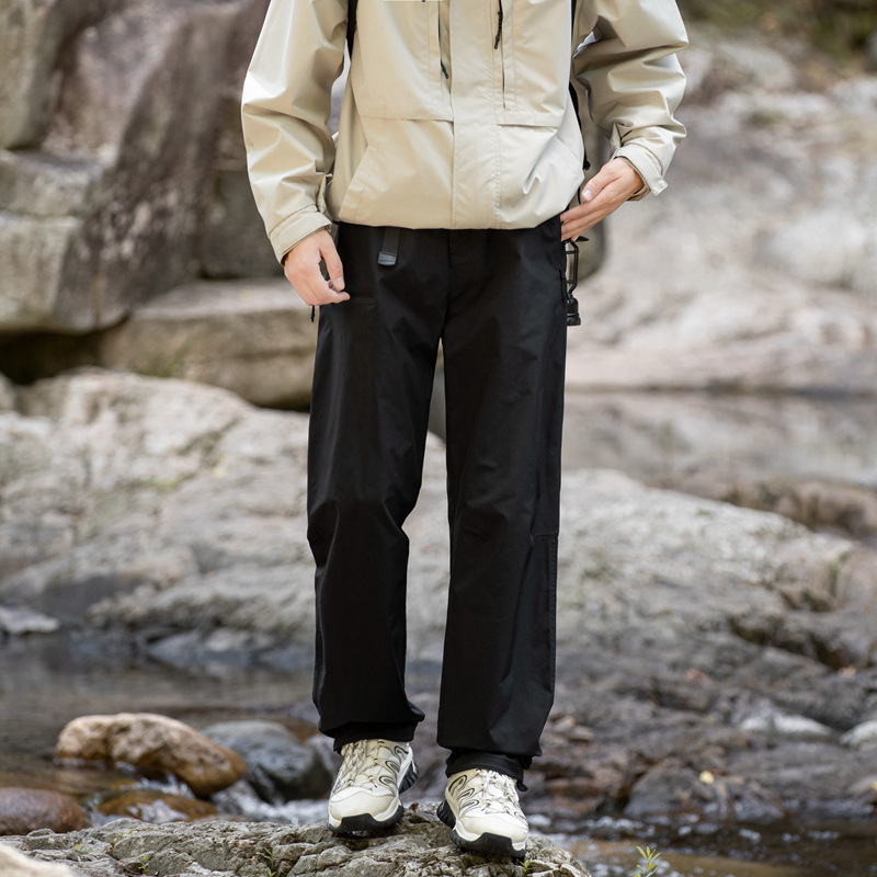 Outdoor Cargo Herren Quick Dry Fallschirmjäger Frühling Herbst Wasserdichte Funktionshose Jungen Gerade Wanderhose Casual_voghion.com