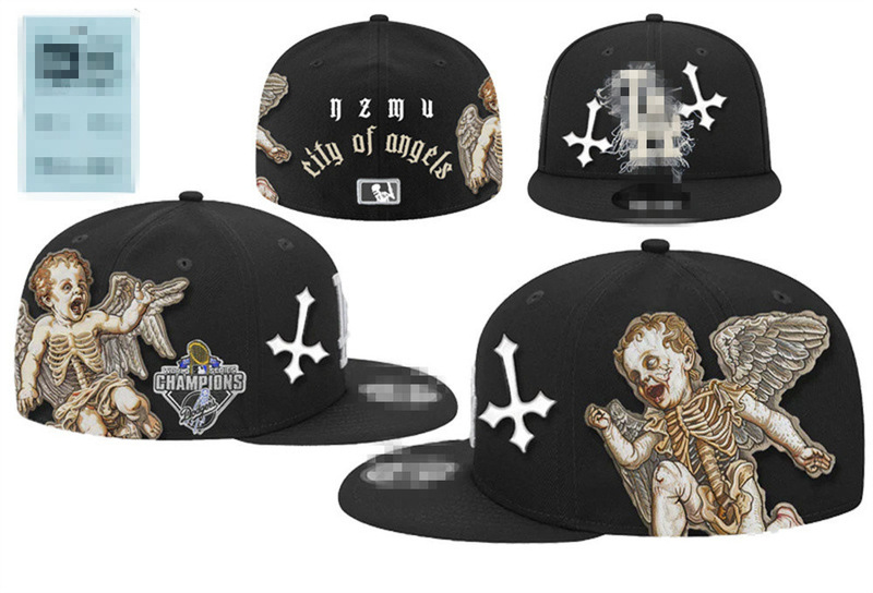 新款高品质棒球帽字母刺绣嘻哈帽尺寸帽时尚帽子Fitted cap Q-5|undefined