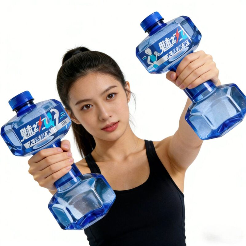 Meizhili Dumbbell Mineral Water Original Box Delivery Internet Celebrity Creative Outdoor Sports Fitness Meizhili Dumbbell Mineral Water Original Box Delivery Internet Celebrity Creative Outdoor Sports Fitness